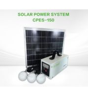 Solar Power System CPES‑150 – Complete 150W Grid‑Tie / Off‑Grid Solar Kit with PV Panel, Inverter and Mounting for Residential Use